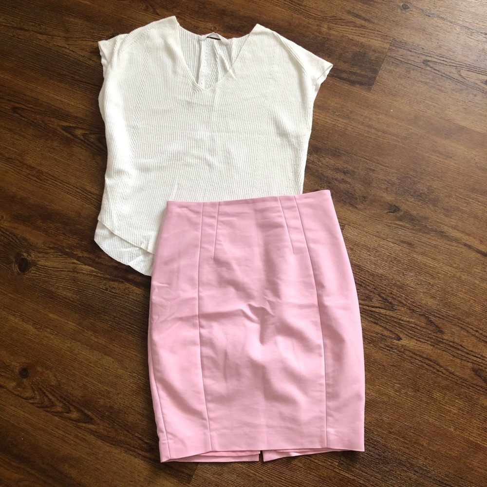 ****SOLD**** Express Pink Pencil Skirt